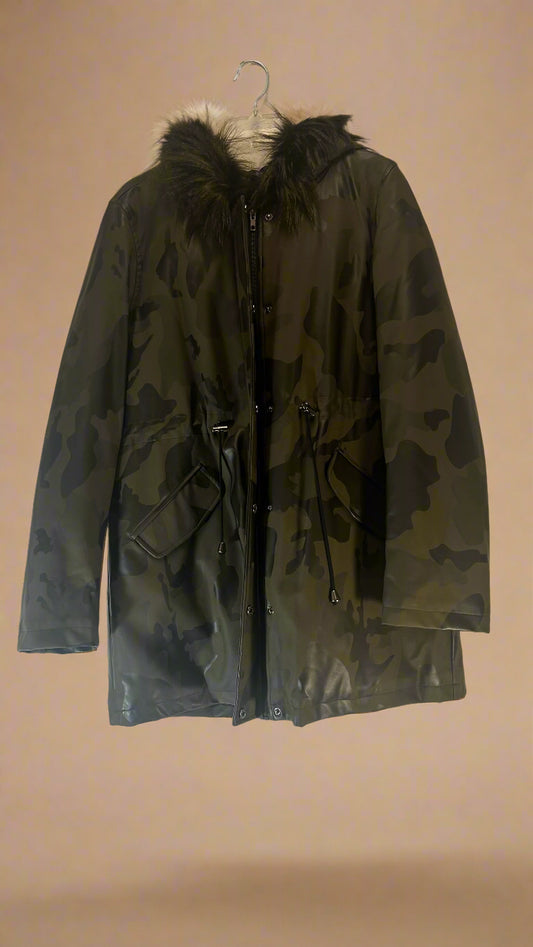 Donna Salyers - Green - Camo FurTrim - Size XL