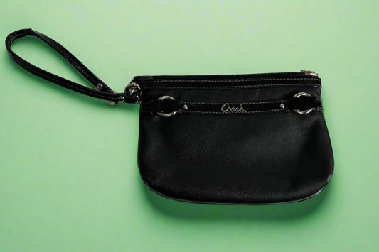 Coach - Black - Wristlet - Size