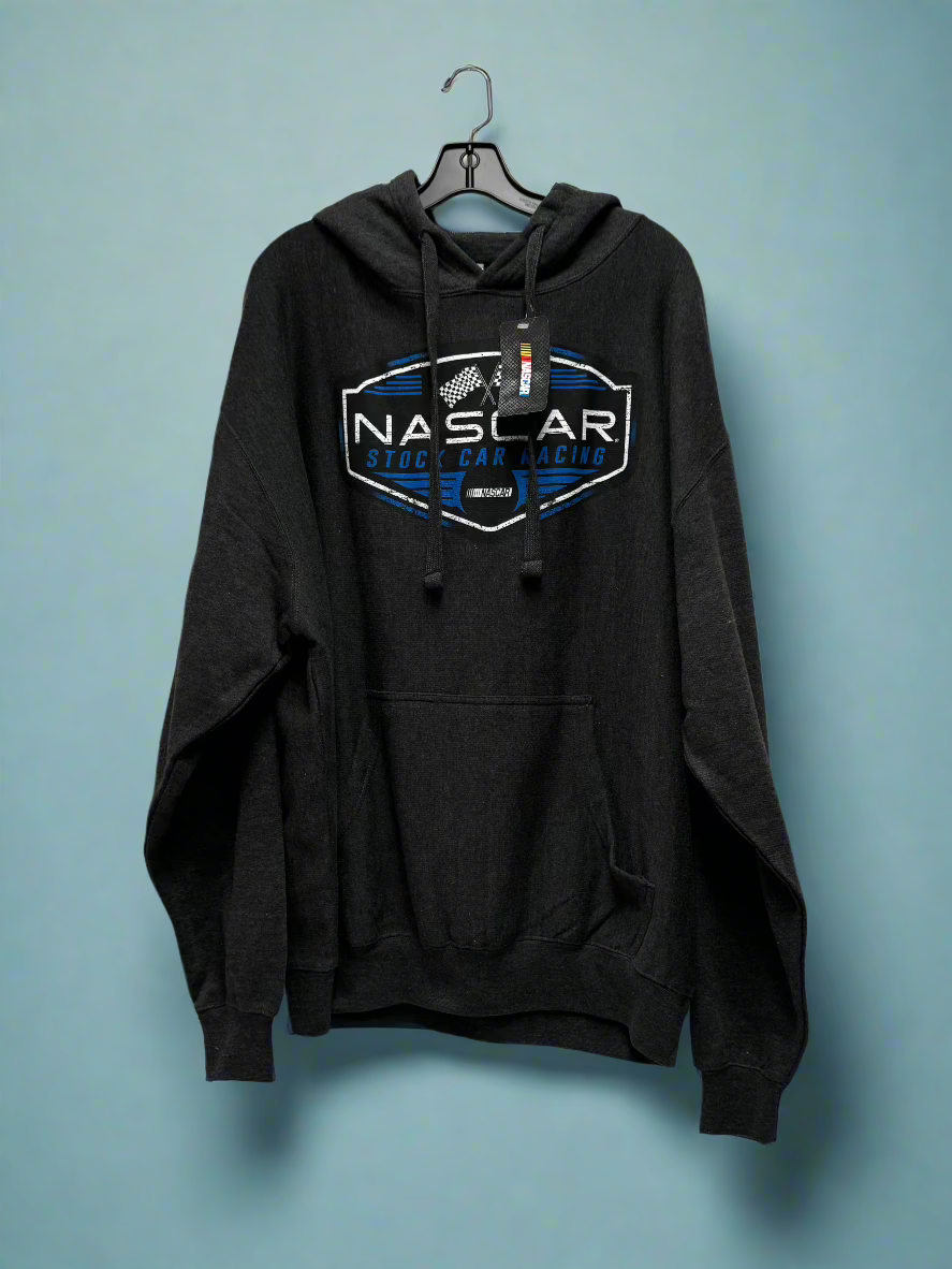 Charcoal Nascar Hoodie, XL