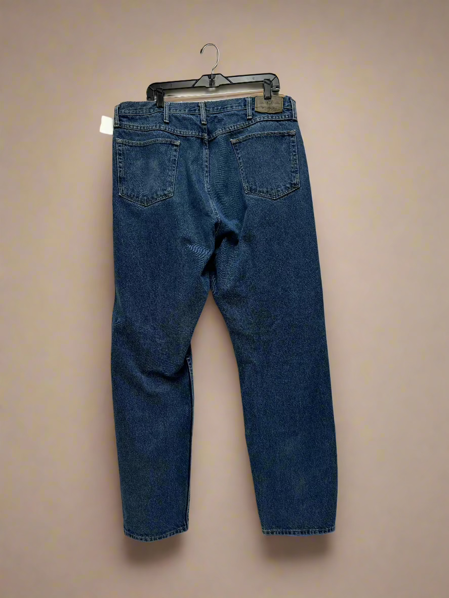 Blue Wrangler Relaxed Fit Jeans, 38x34