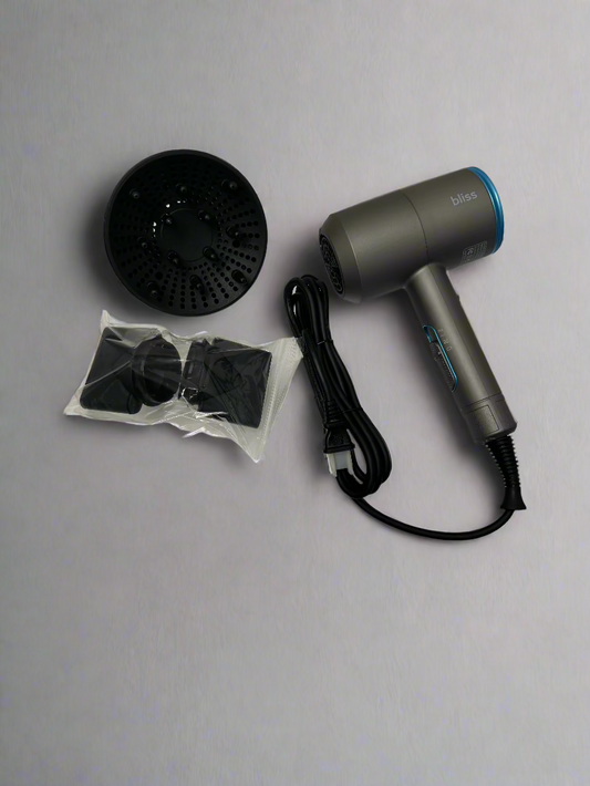 bliss - Silver - Bladeless Hair Dryer