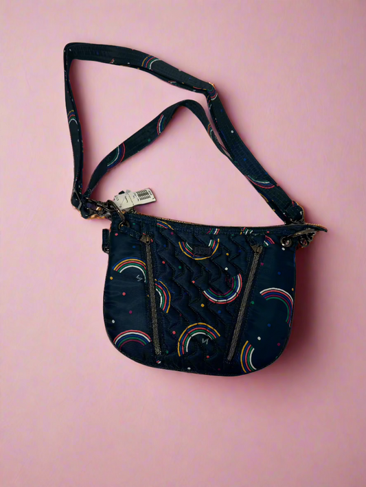 Lug - Navy + Multi - Shoulder/Crossbody Bag - Rainbows