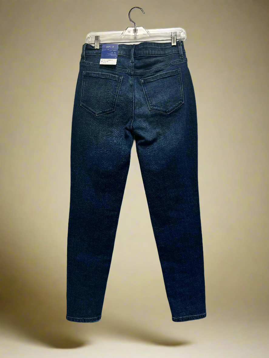 Apt. 9 - Blue - High Rise Skinny - Size 6