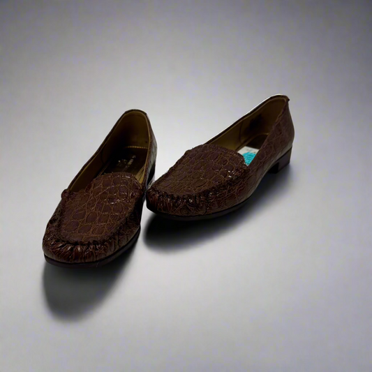 Brown Anne Klein Loafers, 6.5