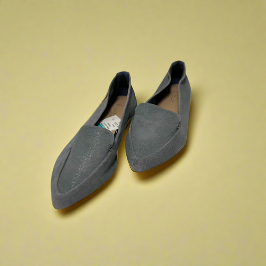 Light Blue Essex Lane Loafer Flats, 6.5