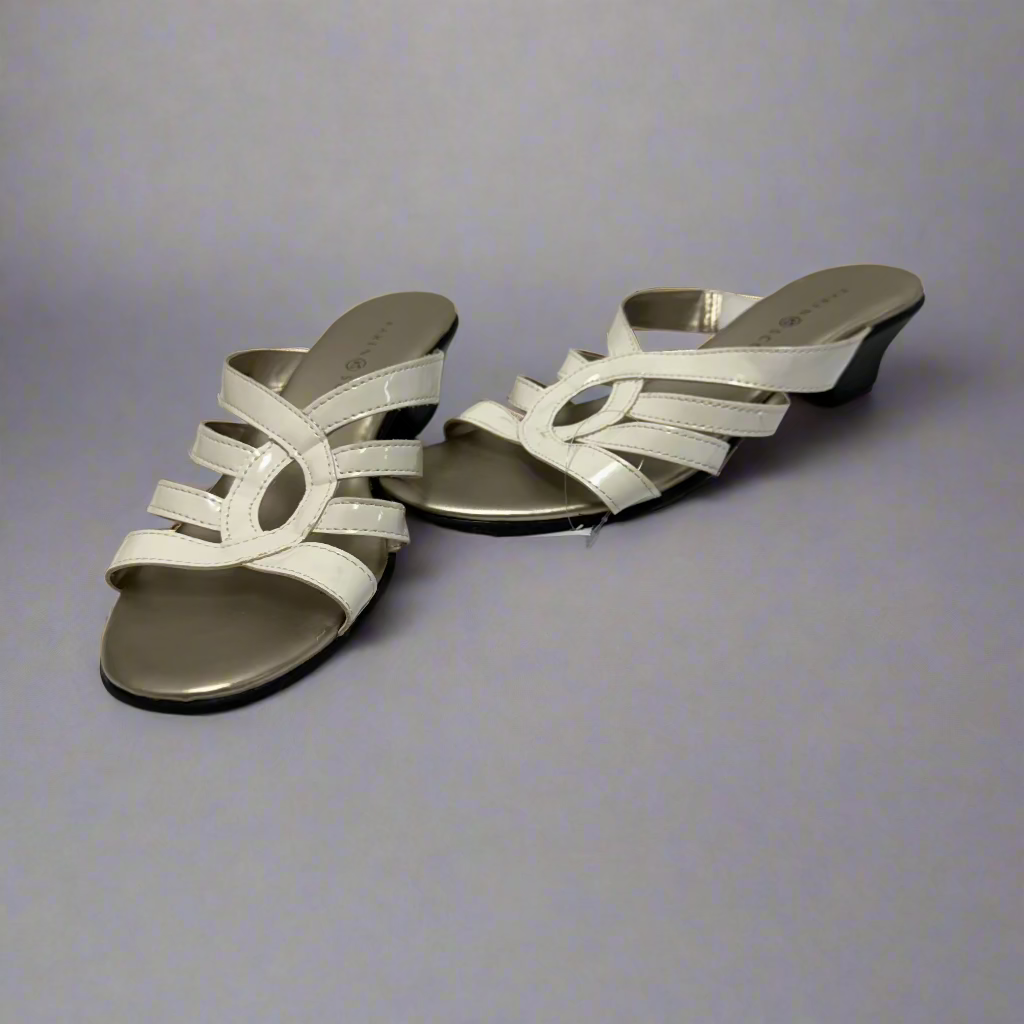 White Karen Scott Strappy Sandal, 9.5