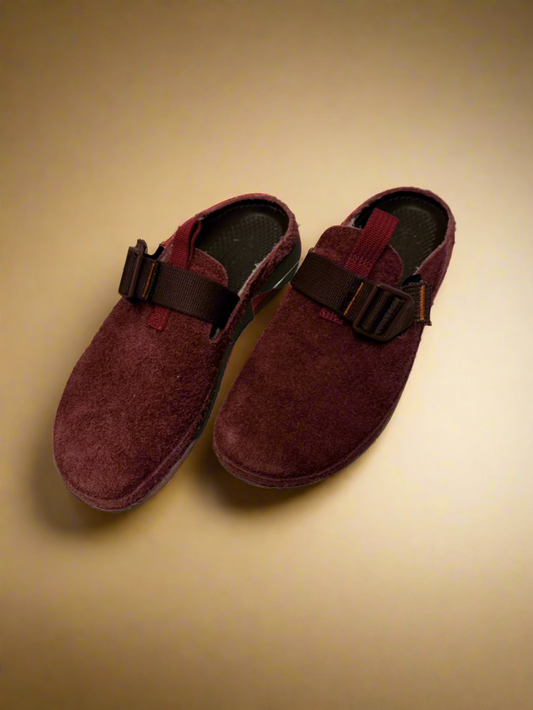 Chaco - Maroon & Brown - PAONIA CLOG - Size 8