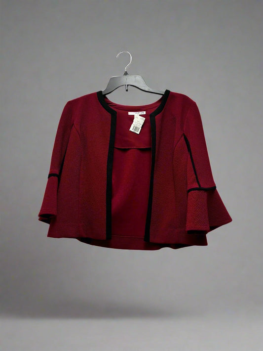 Studio One - Red & Black - 3/4 S w/ Ruffles - Size 12P