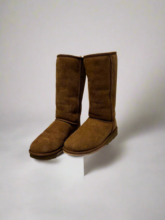 Ugg - Camel - Calf height (Tall II) Boots - Size 7