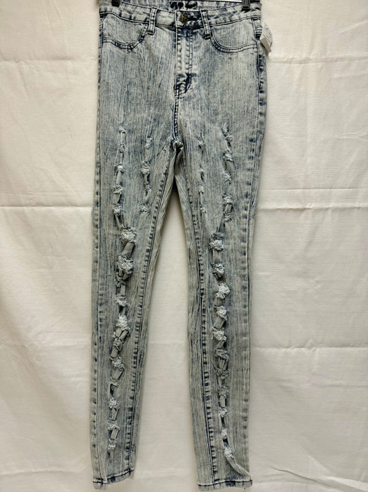 Blues VIP Jeans Distressed Denim, 9/10 (fits like a 4)