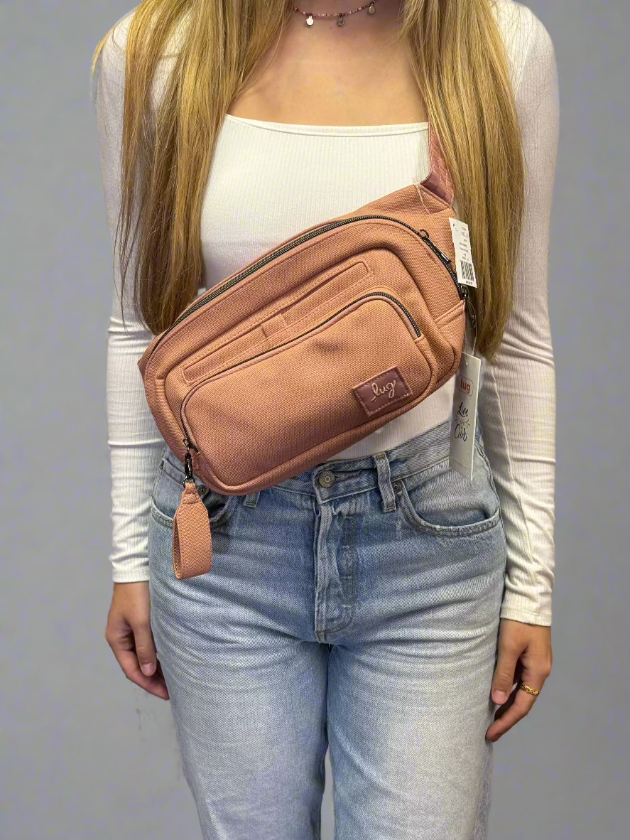 Pink Lug FannyPack, M