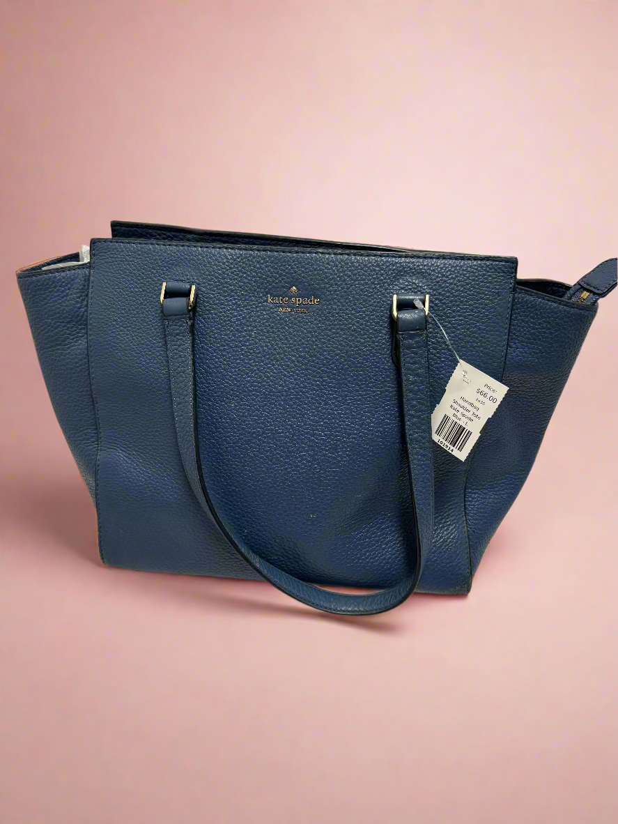 Blue Kate Spade Shoulder Tote, L