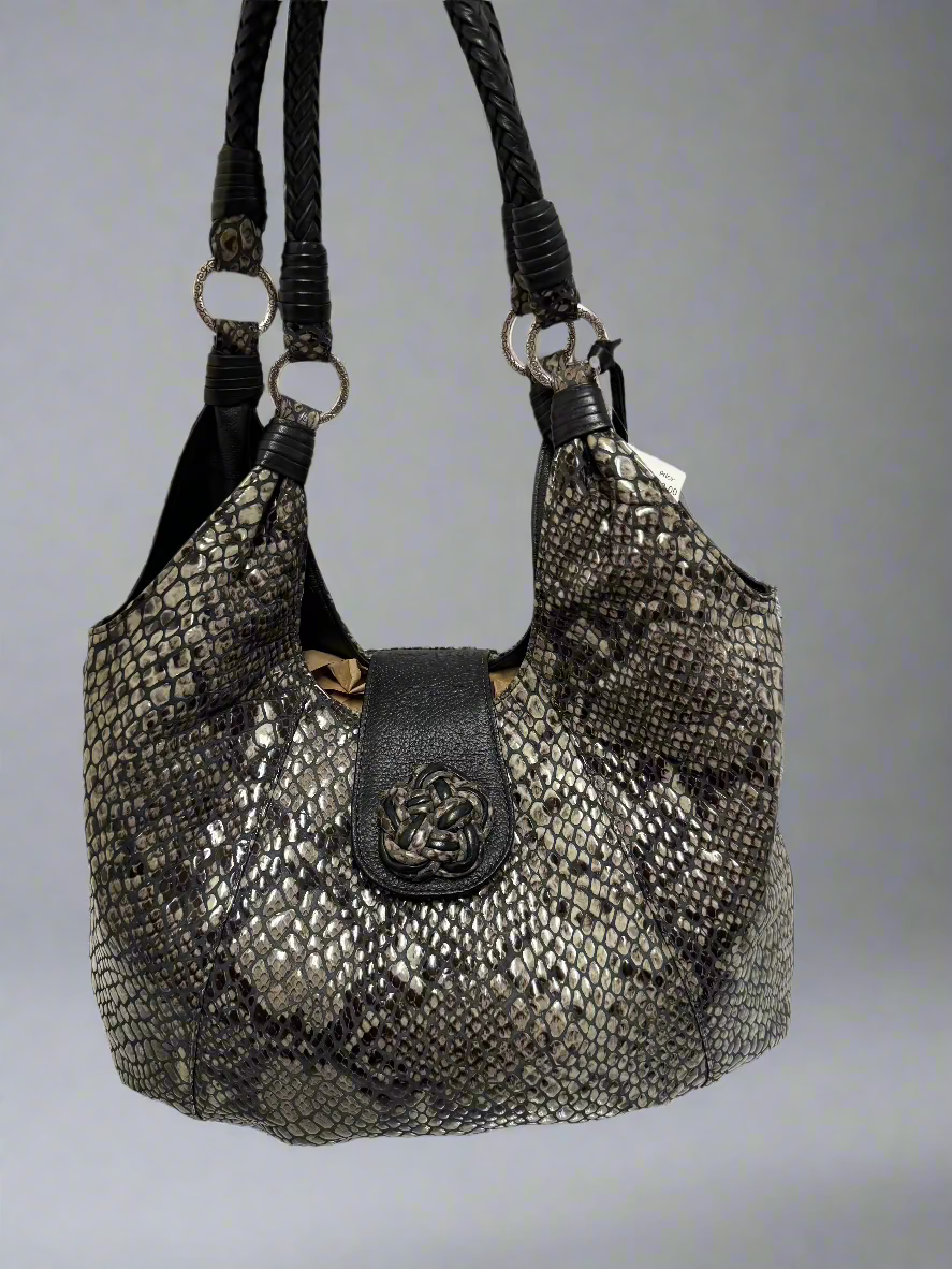 GreySnake Brighton SnakeSkin Tote, L