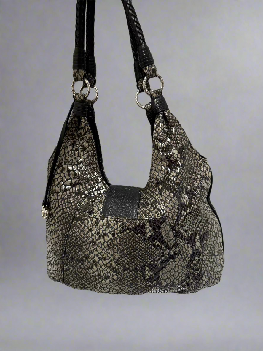 GreySnake Brighton SnakeSkin Tote, L