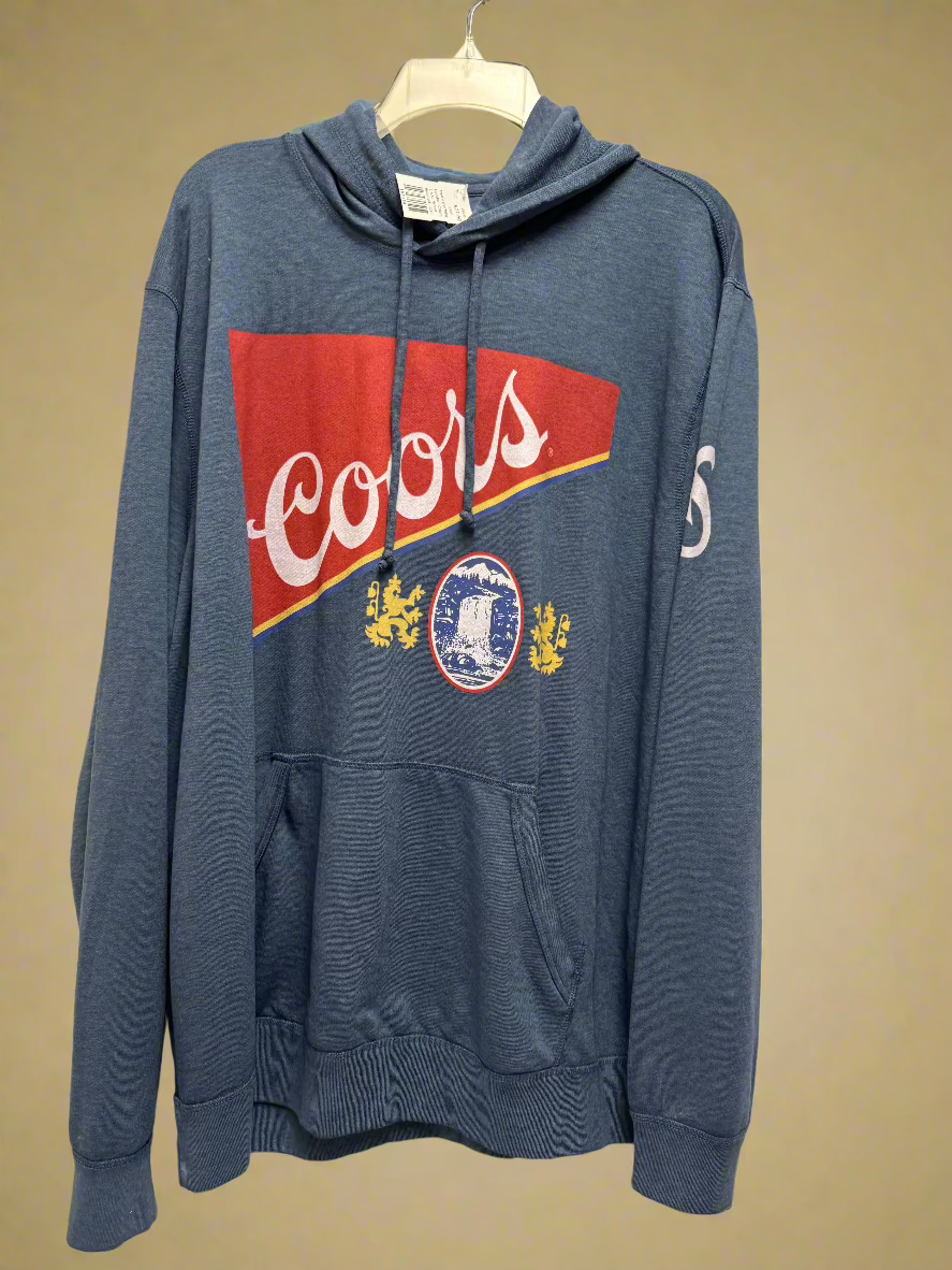 BlueRed Lucky Brand Hoodie - Coors, XXL